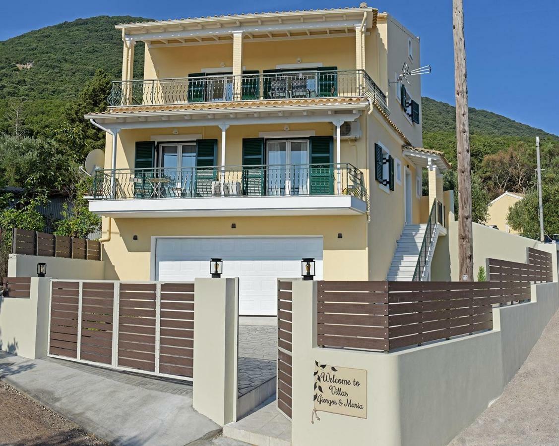 Giorgos & Maria Villas Ágios Matthaíos エクステリア 写真